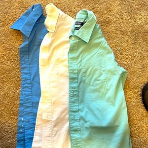 3 Boys Izod Dress Shirts